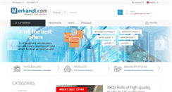Desktop Screenshot of merkandi.com